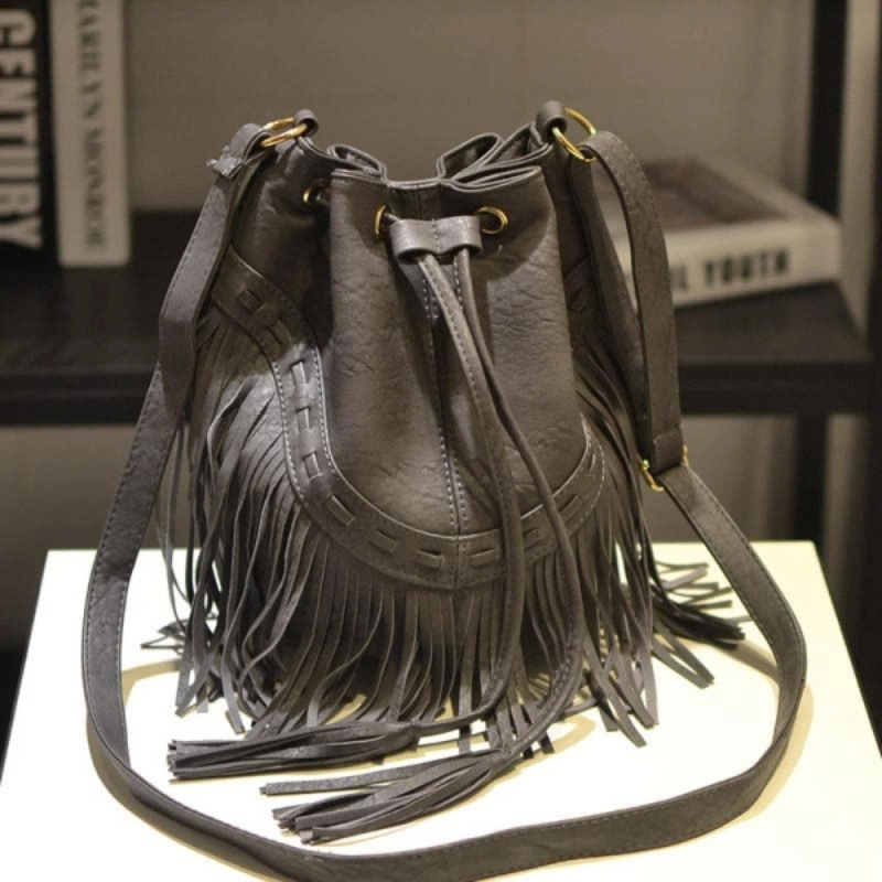 Lilah – Crossbody Bucket Bags met Verstelbare Band Velani