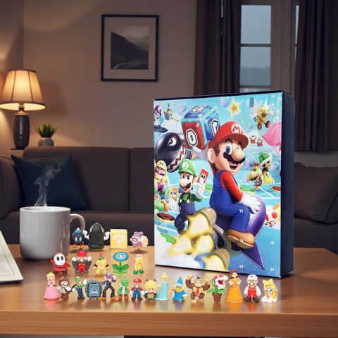 MarioJoy – Kerst Aftelkalender met Super Mario Speelgoed Velani