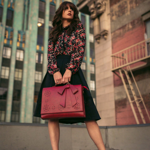 Julia – Schoudertas met verstelbare riemen en handvat Velani