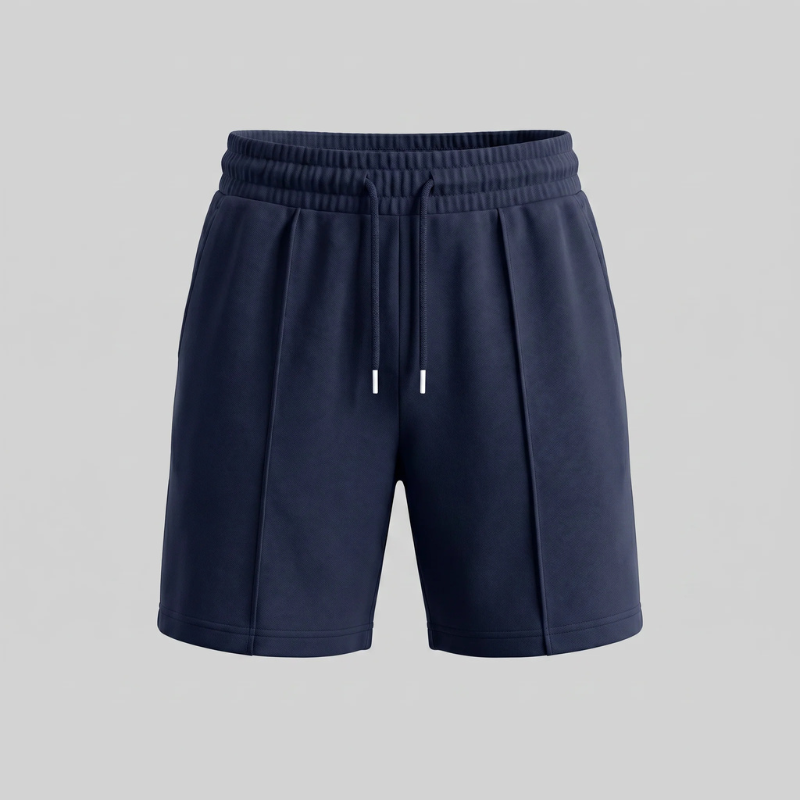 Men's Everyday Casual Shorts with Adjustable Drawstring