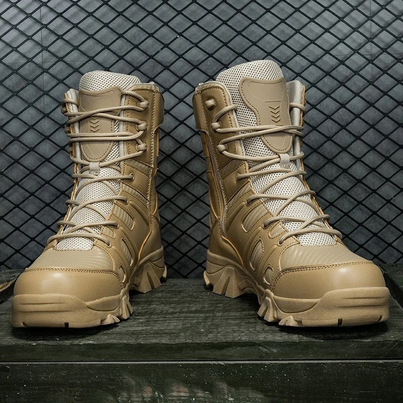 Ryan – Anti Slip Grip Boots With Adjustable Laces