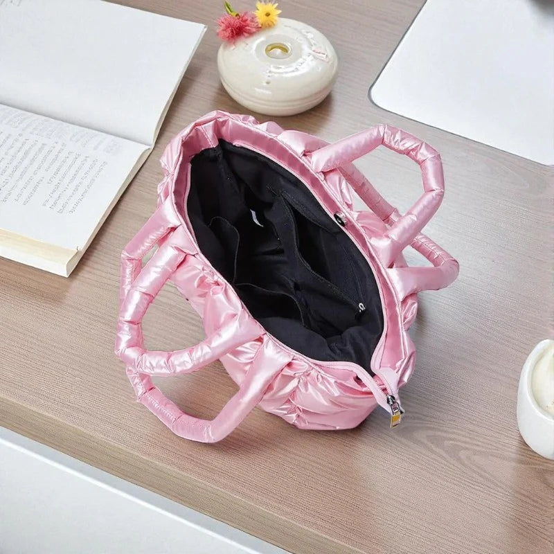 Emily – Gewatteerde schoudertas met ritssluiting Velani