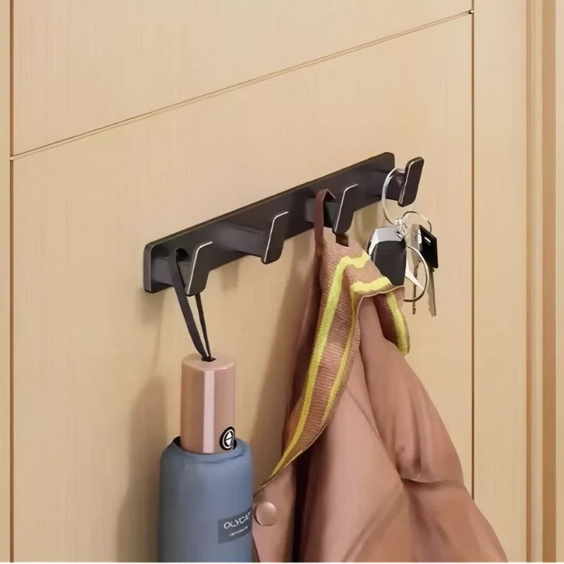 HangEase – Wall-Mounted Indoor Storage Hook Rack