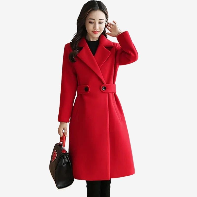 Daisy – Lapel Collar Jacket with Pocket Design