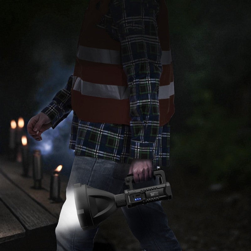 BrightBeam – Rechargeable LED Flashlight with Handle