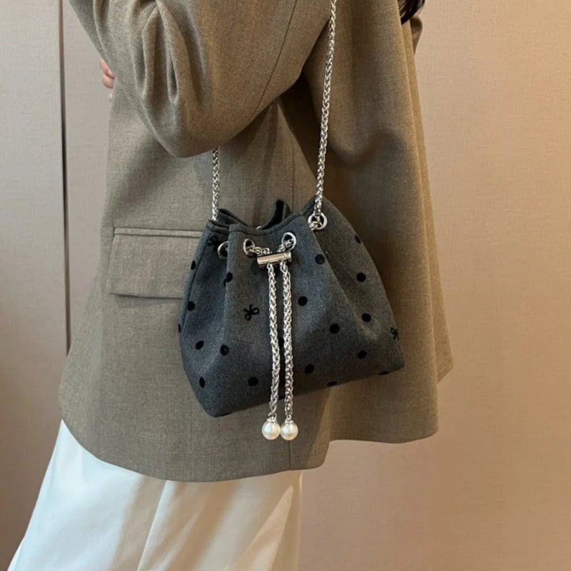 Linnea – Large Capacity Shoulder Bag With Adjustable Chain Strap