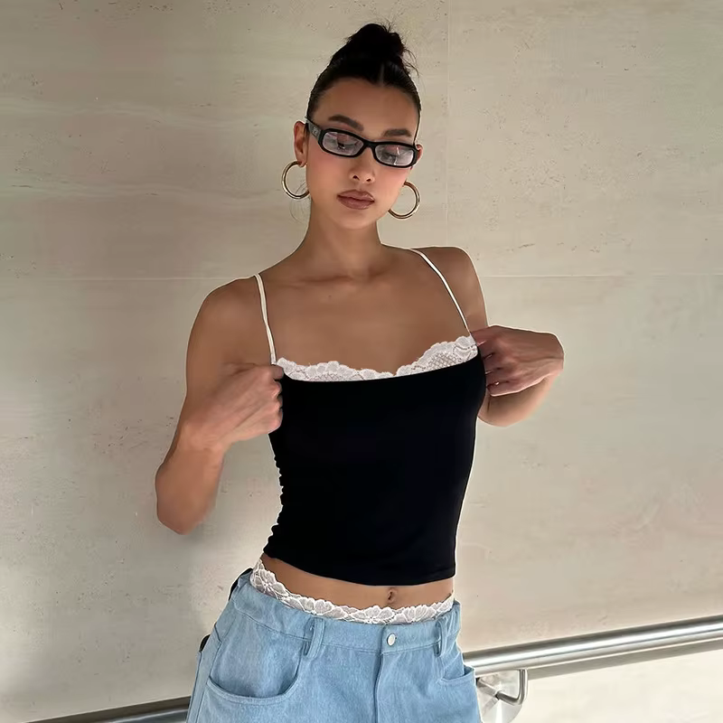 Chic Women's Backless Crop Top