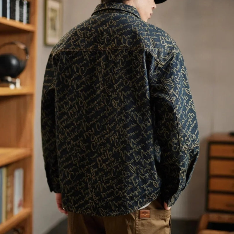 Caleb – Long Sleeve Jacket with Button Closure Design