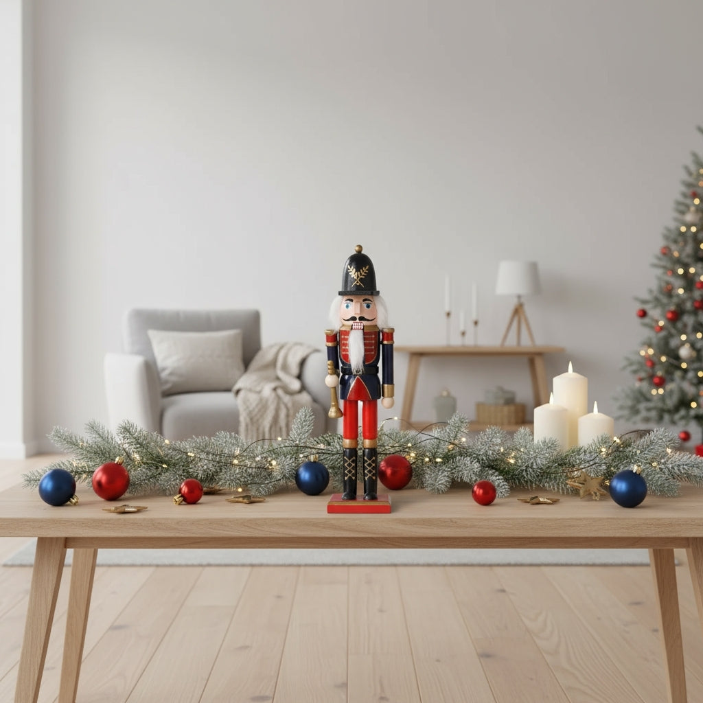 FestiveGuard – Notenkraker Soldaat met Decoratief Ontwerp Velani