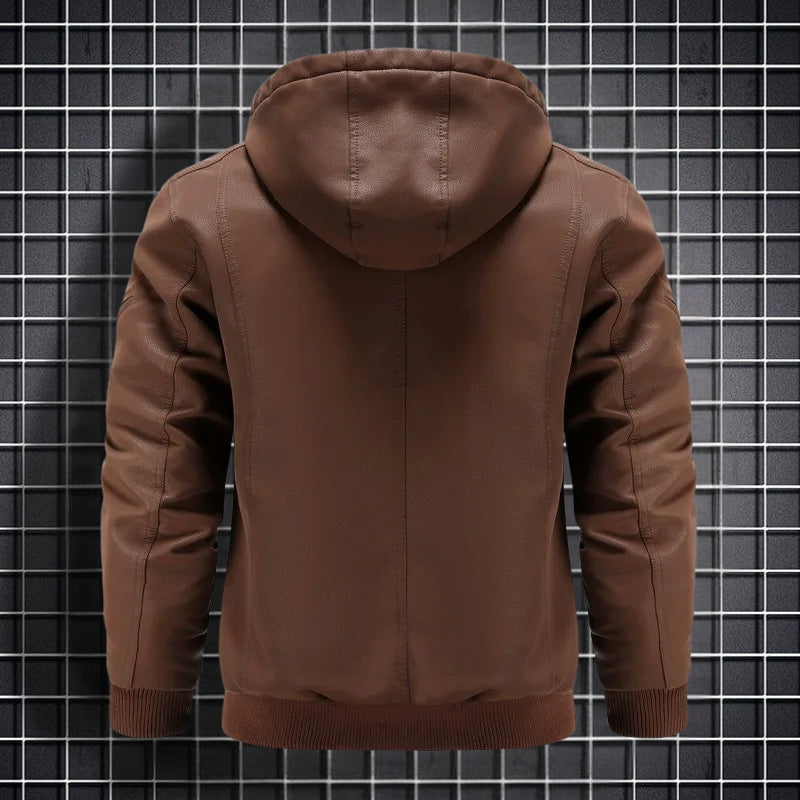 Roman – Long Sleeve Hooded Jacket With Zipper And Pockets