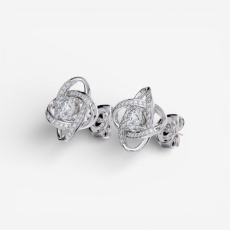 Wrapped Design Earrings for Daily Wear