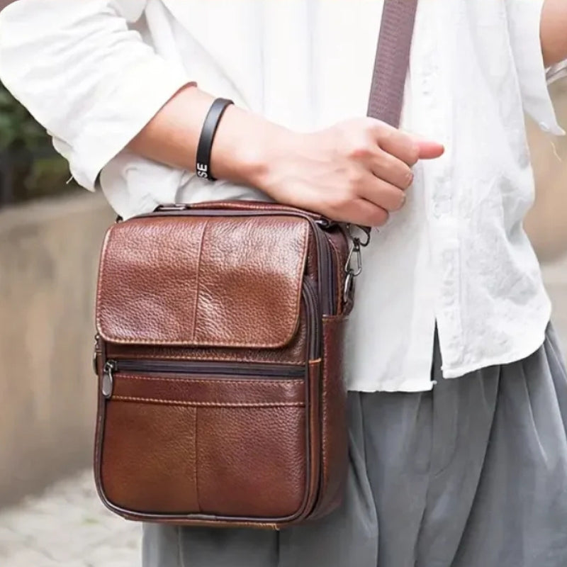 David – Grote Schoudertas met Verstelbare Band en Rits Velani