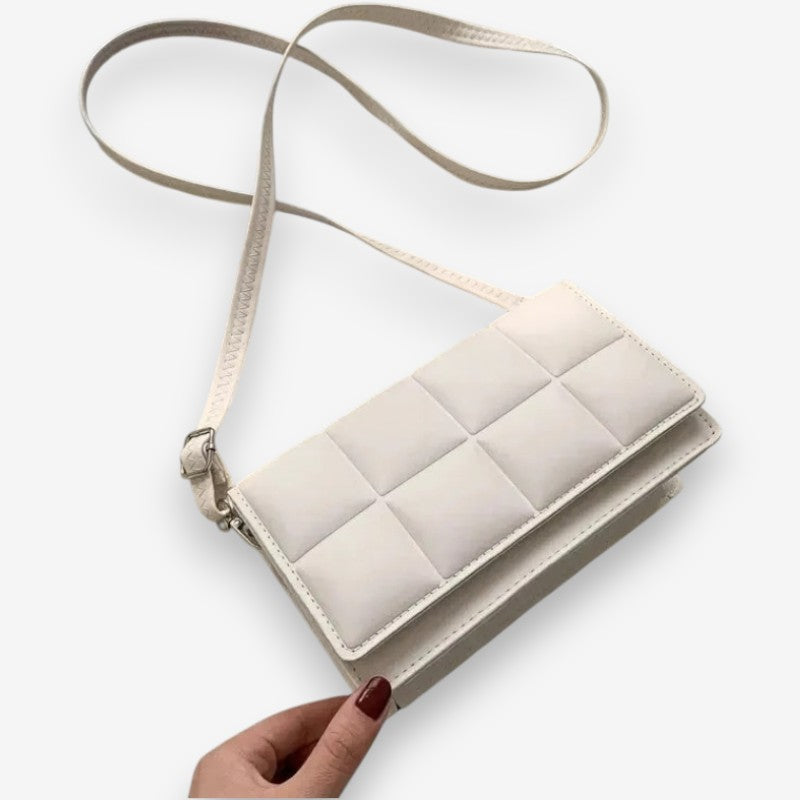 Lily – Women's Cube Bag with Button Closure