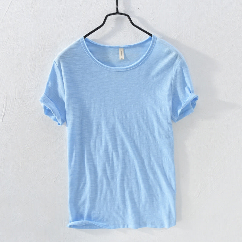 Harry – Loose Fit Round Neck Short Sleeve Shirt