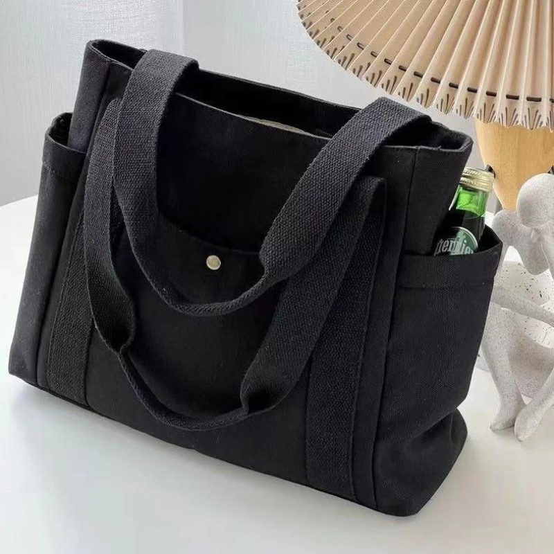 Women's Oversized Tote Bag with Multiple Compartments