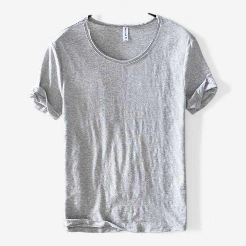 Harry – Loose Fit Round Neck Short Sleeve Shirt