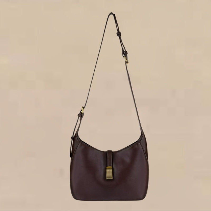 Women’s Large Capacity Handbag Buckle Closure