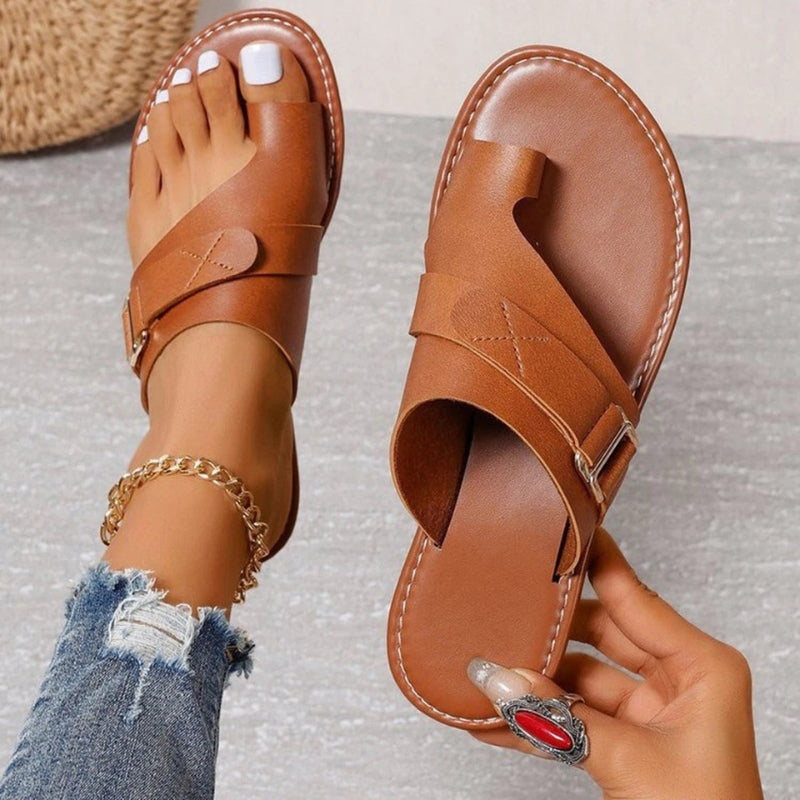 Women's Flat Sandals with Non Slip Sole