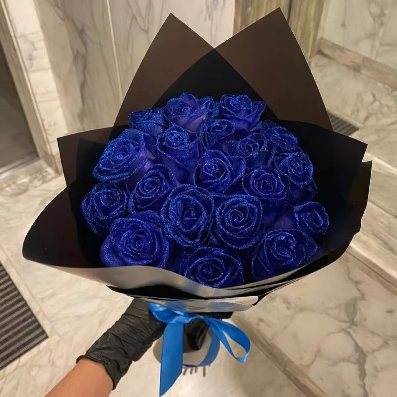 BloomLuxe - Shimmering Decorative Roses For Gifts And Displays