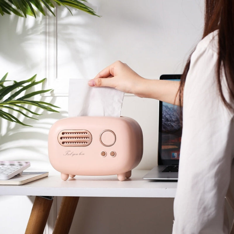 TissuNest – Creative Desktop Tissue Holder for Home Decor