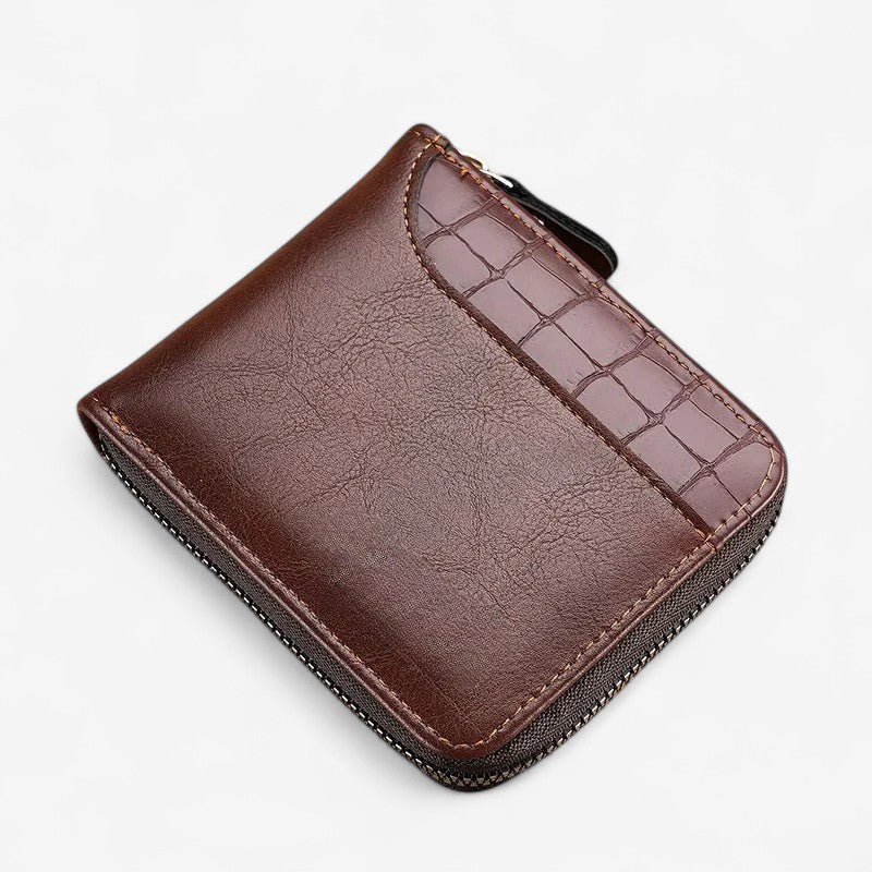 Jochem – Portemonnee met Uniek Design en Ritssluiting Velani