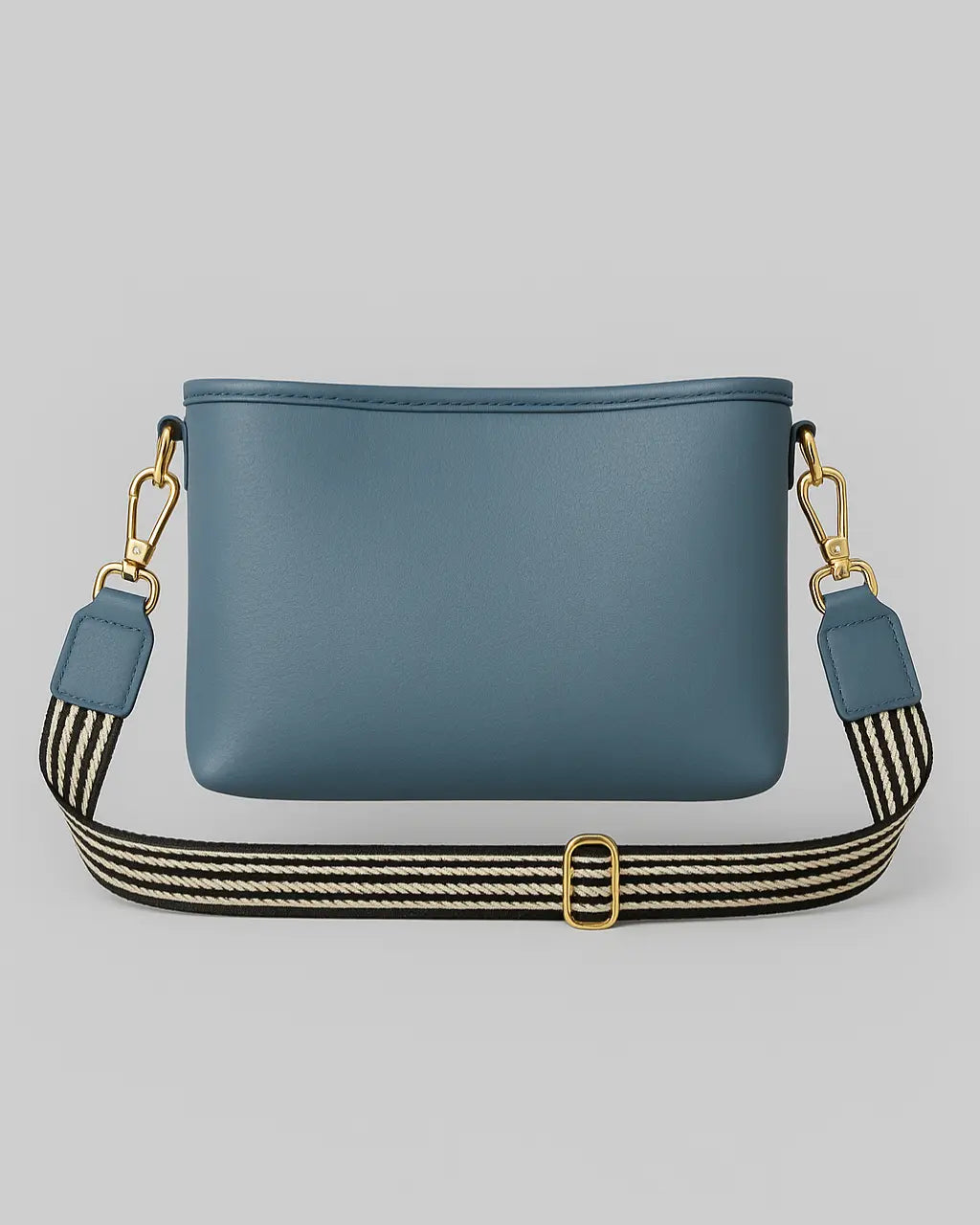 Schoudertas Van PU-Leer Met Verstelbare Riem-Shoulder Bags-Velani-Blauw-Velani