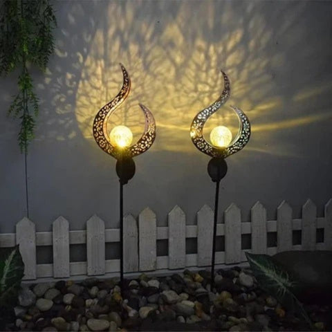 SolarGlow – LED Solar Garden Lights with Creative Design