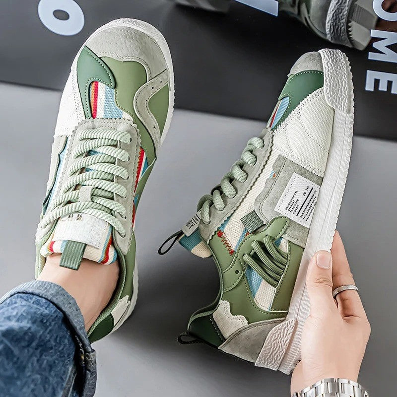 Liam – Round Toe Sneaker with Anti Slip Grip