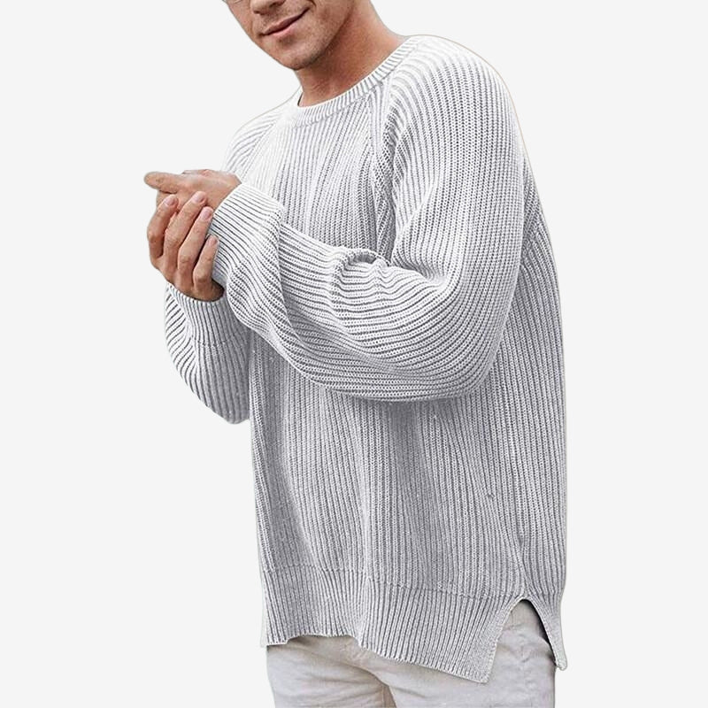 Noah – Long Sleeve Sweater with Round Neck