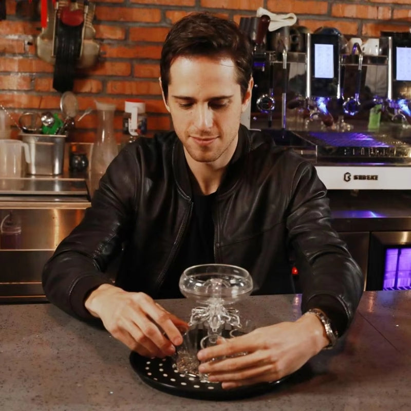 DrikBend – Glass Set with Smart Dispenser