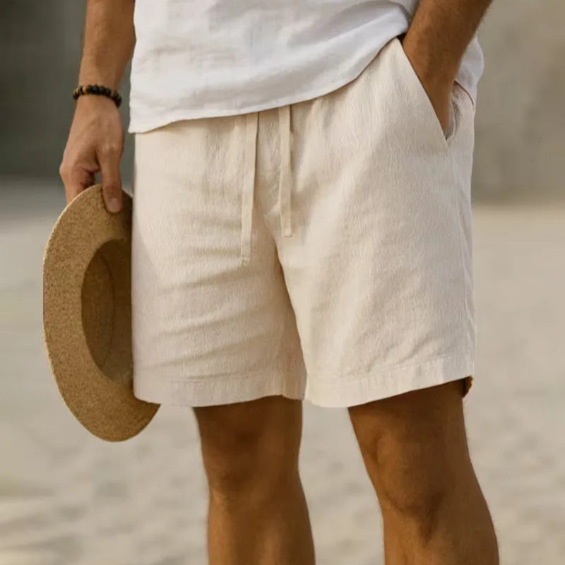Men's Relaxed Fit Casual Shorts with Drawstring
