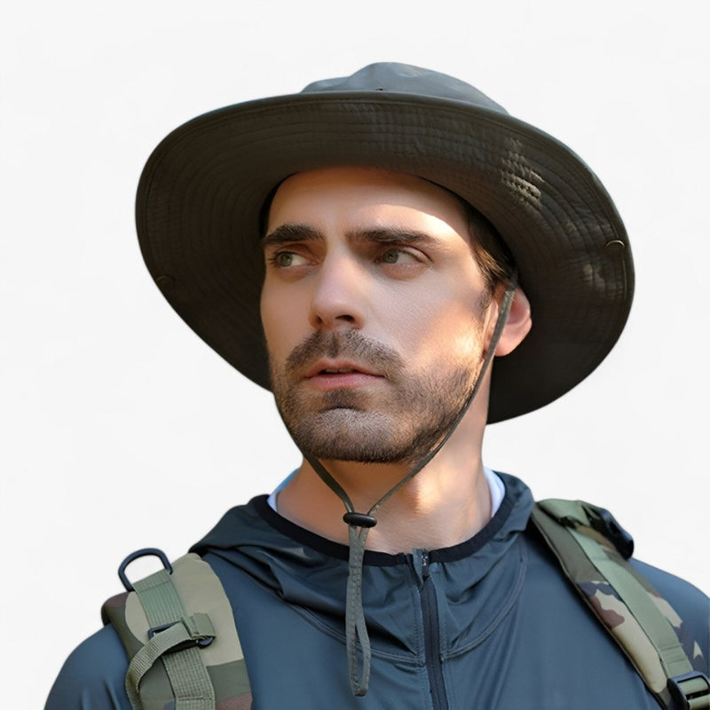 Olivier - Bucket Hat met UV-bescherming en Verstelbare Band Velani