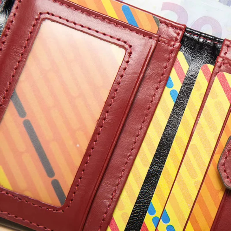 Wouter – Portemonnee met Kettingband en Dubbele Ritssluitingen Velani