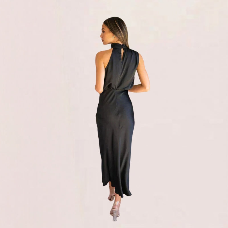 Women’s Halter Neck Midi Dress