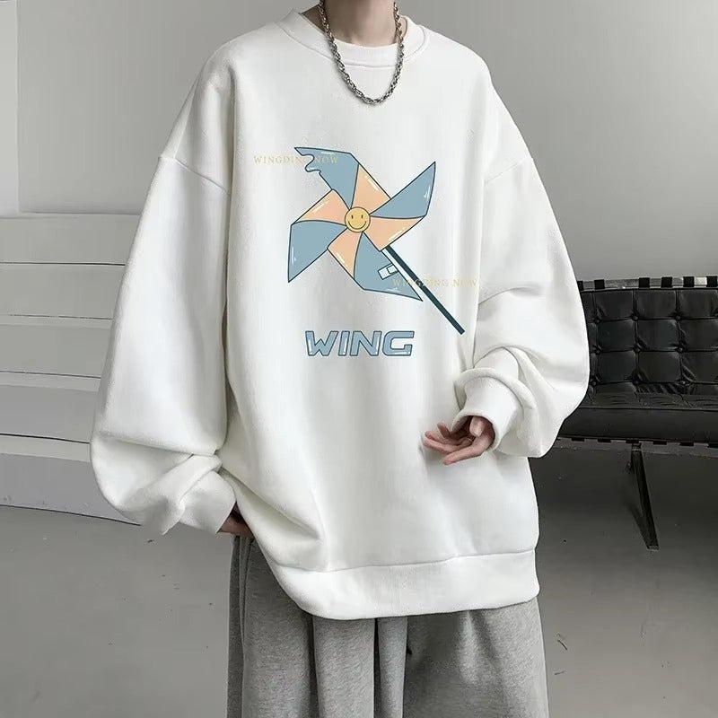 Ethan – Oversized Sweater With Long Sleeves And Ribbed Hem