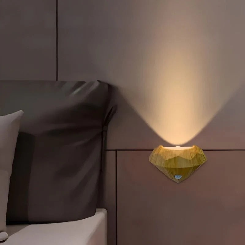 BrightWave – LED Wall Lamp with Motion Sensor & Magnetic Mounting