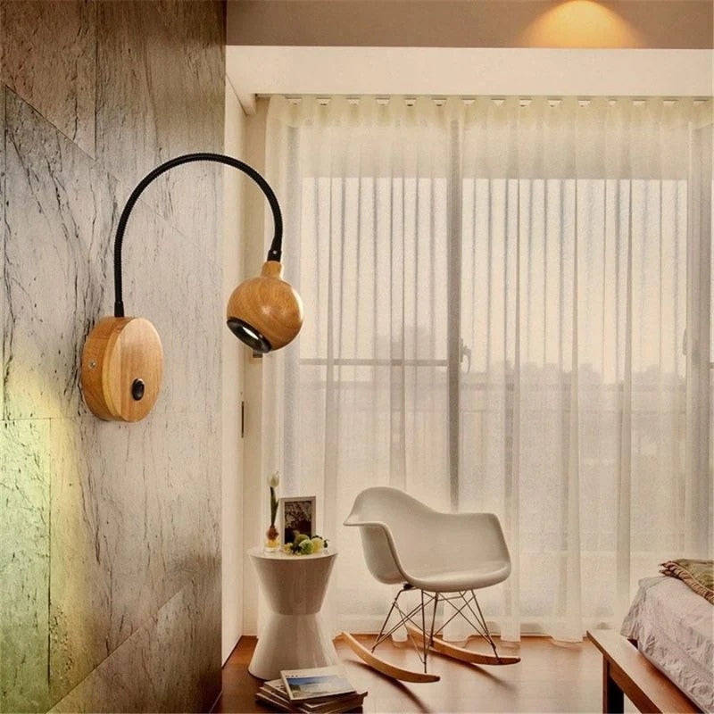 GlowBend – LED Wall Lamp with Adjustable Lighting