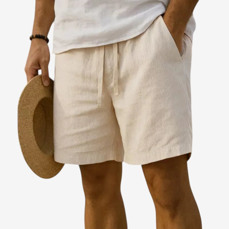 Men's Relaxed Fit Casual Shorts with Drawstring