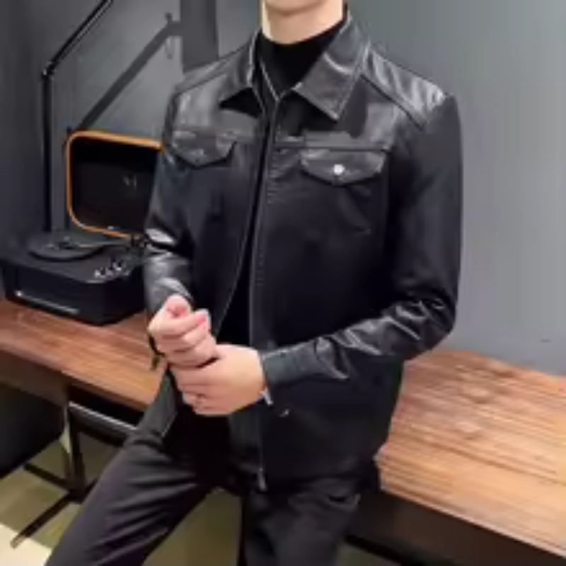 Jacob – Jas met Lange Mouwen en Zakken Ritssluiting Velani