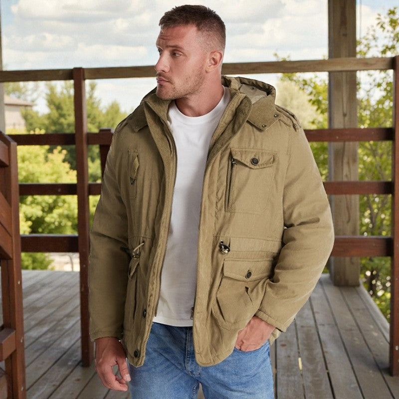 Lucas – Long Sleeve Jacket with Zipper Closure