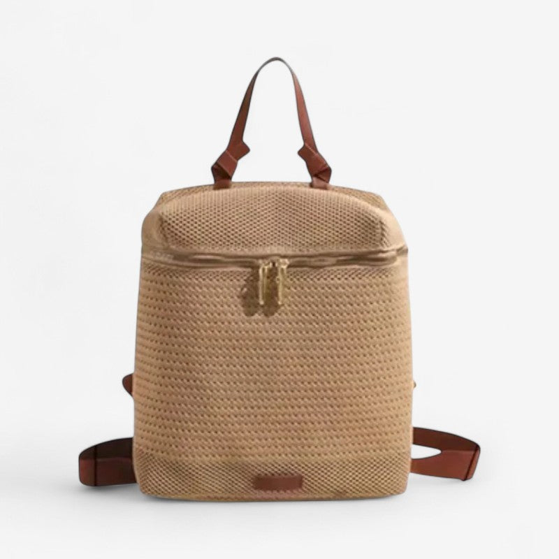 Gisela - Rugzak met Verstelbare Bandjes en Dubbele Rits Velani