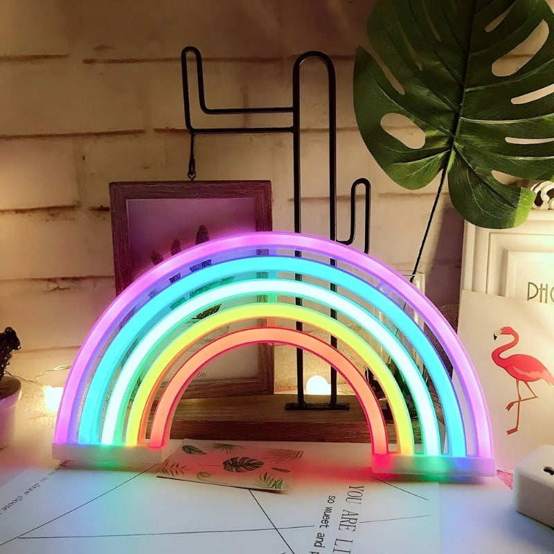 RainGlow – Portable LED Night Light with Rainbow Colors