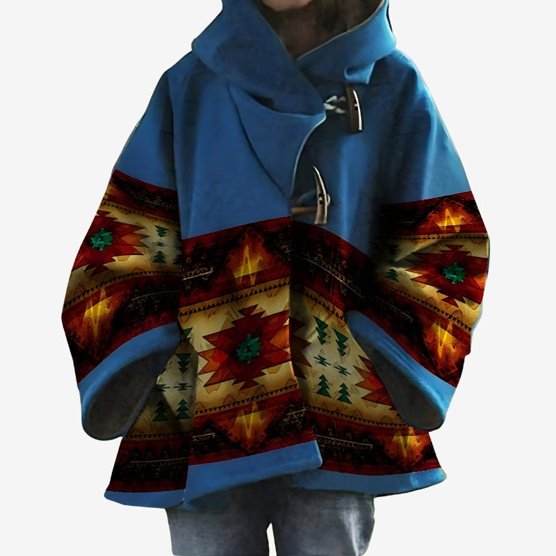 Lily – Long Sleeve Jacket with Hoodie Design