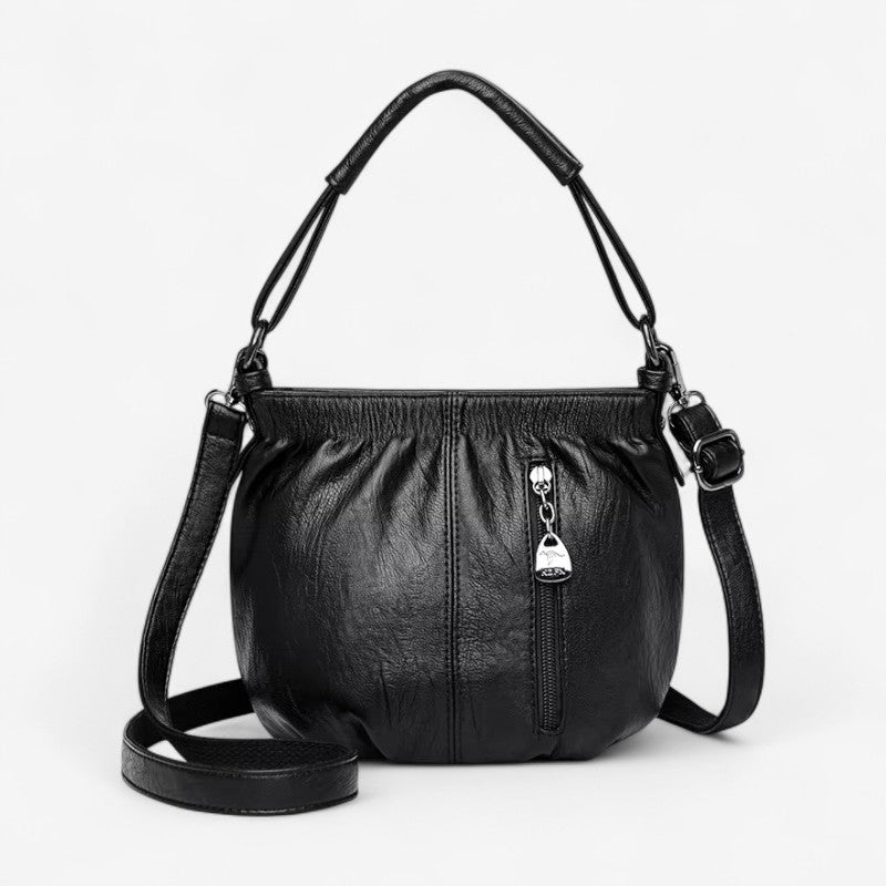 Sophie – Schoudertas met Lange Band, Handvat en Rits Velani