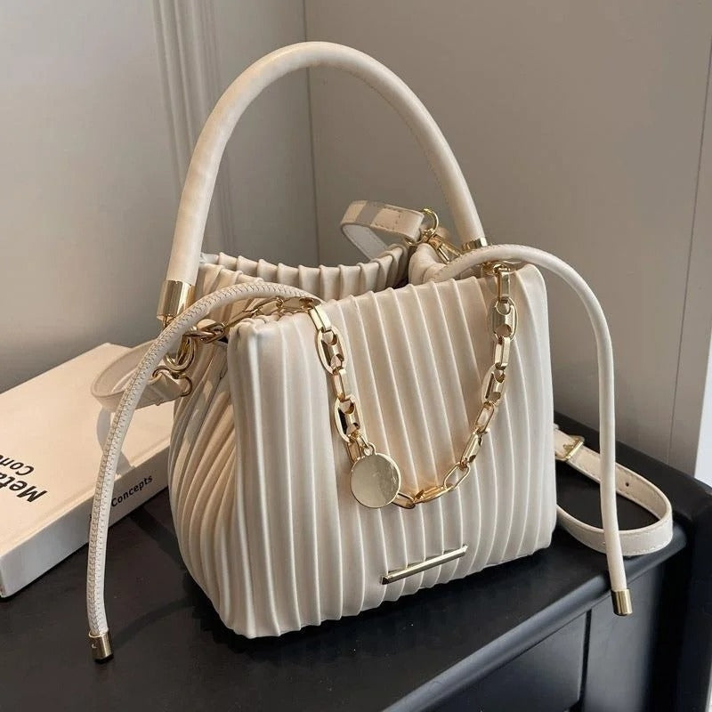 Sophia – Shoulder Bag with Handle and Adjustable Shoulder Strap