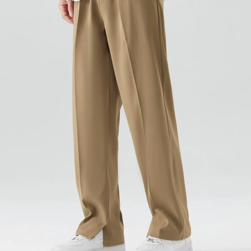 Willie – Losse broek met elastische taille en zakken Velani