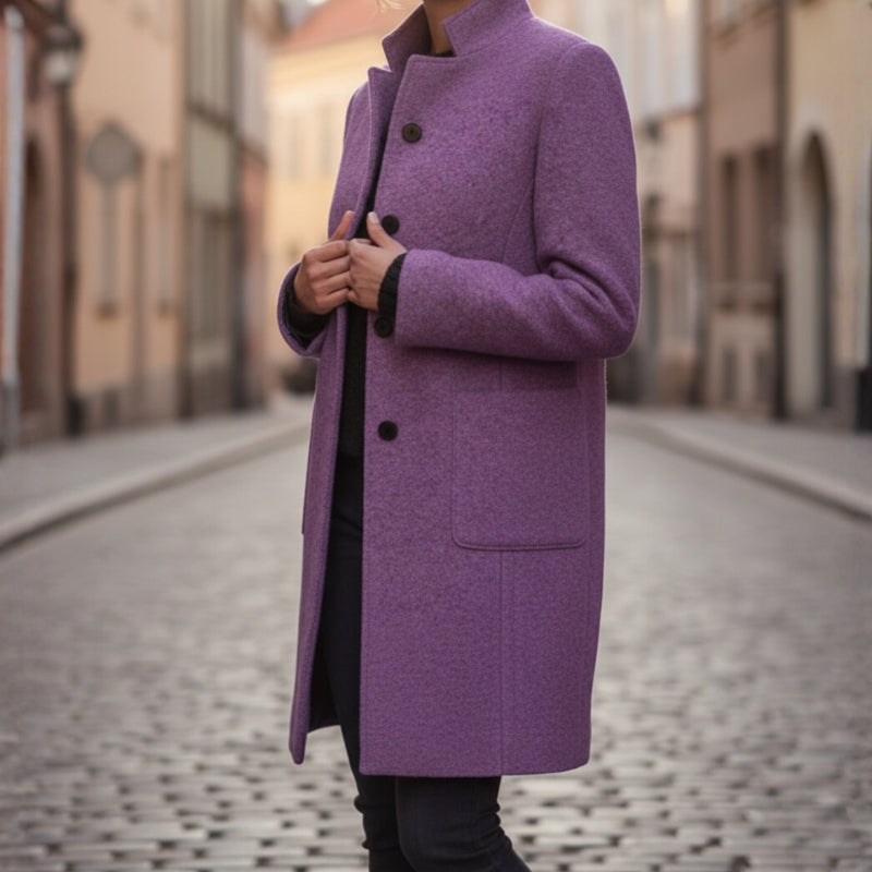 Sophia – Long Sleeve Jacket with Pocket Design