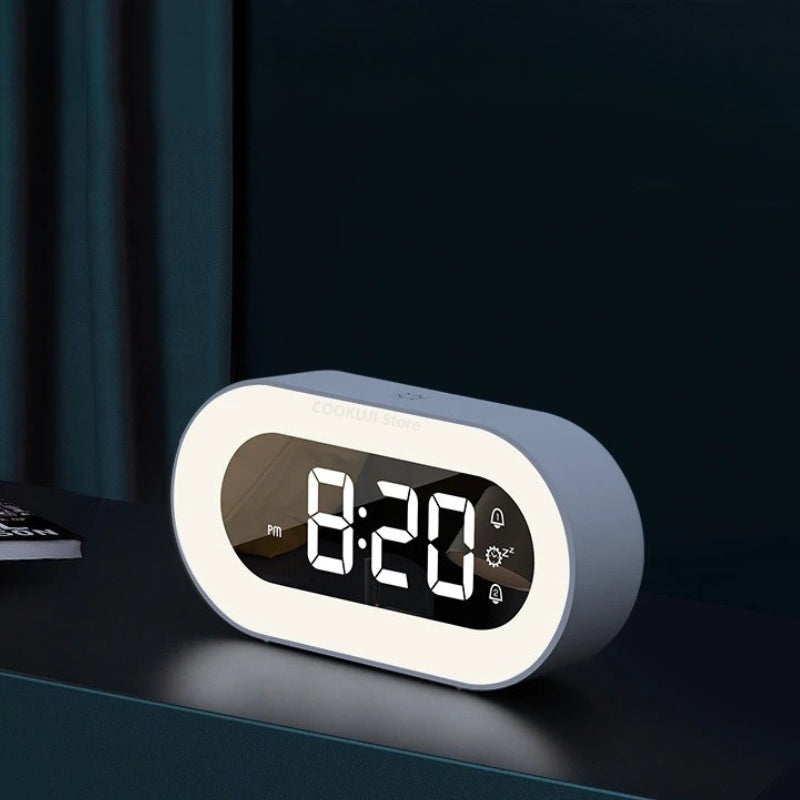 BrightTime – LED Digital Desk Clock with Number Display
