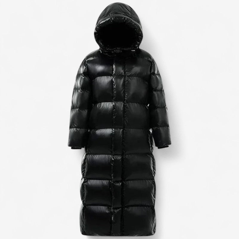 Amara – Lange Jas met Capuchon, Lange Rits en Lange Mouwen Velani