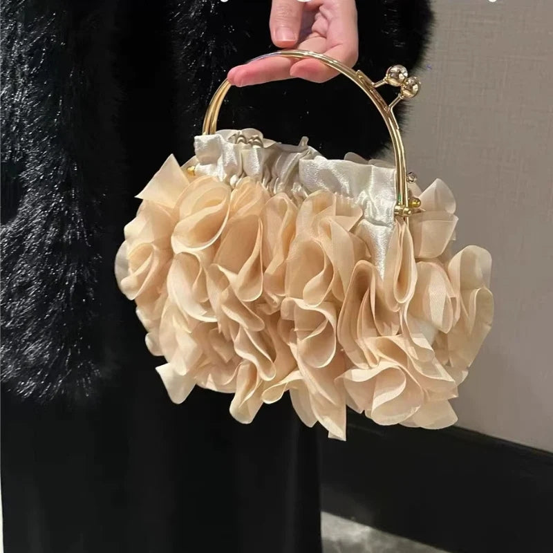 Victoire – Blooming Handtas met Handvat en Ketting Velani